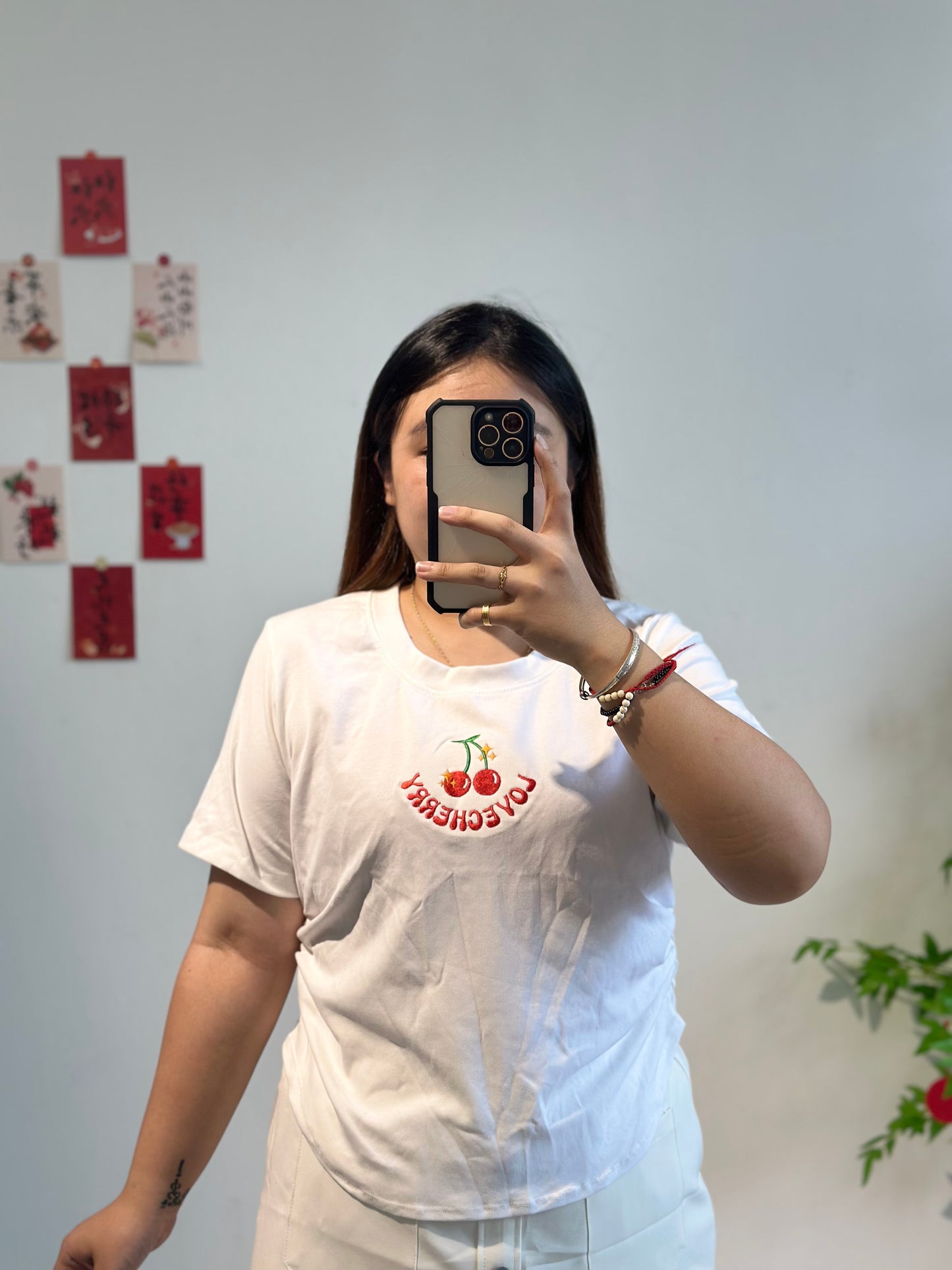 Cherry刺绣T🍒 #TC130