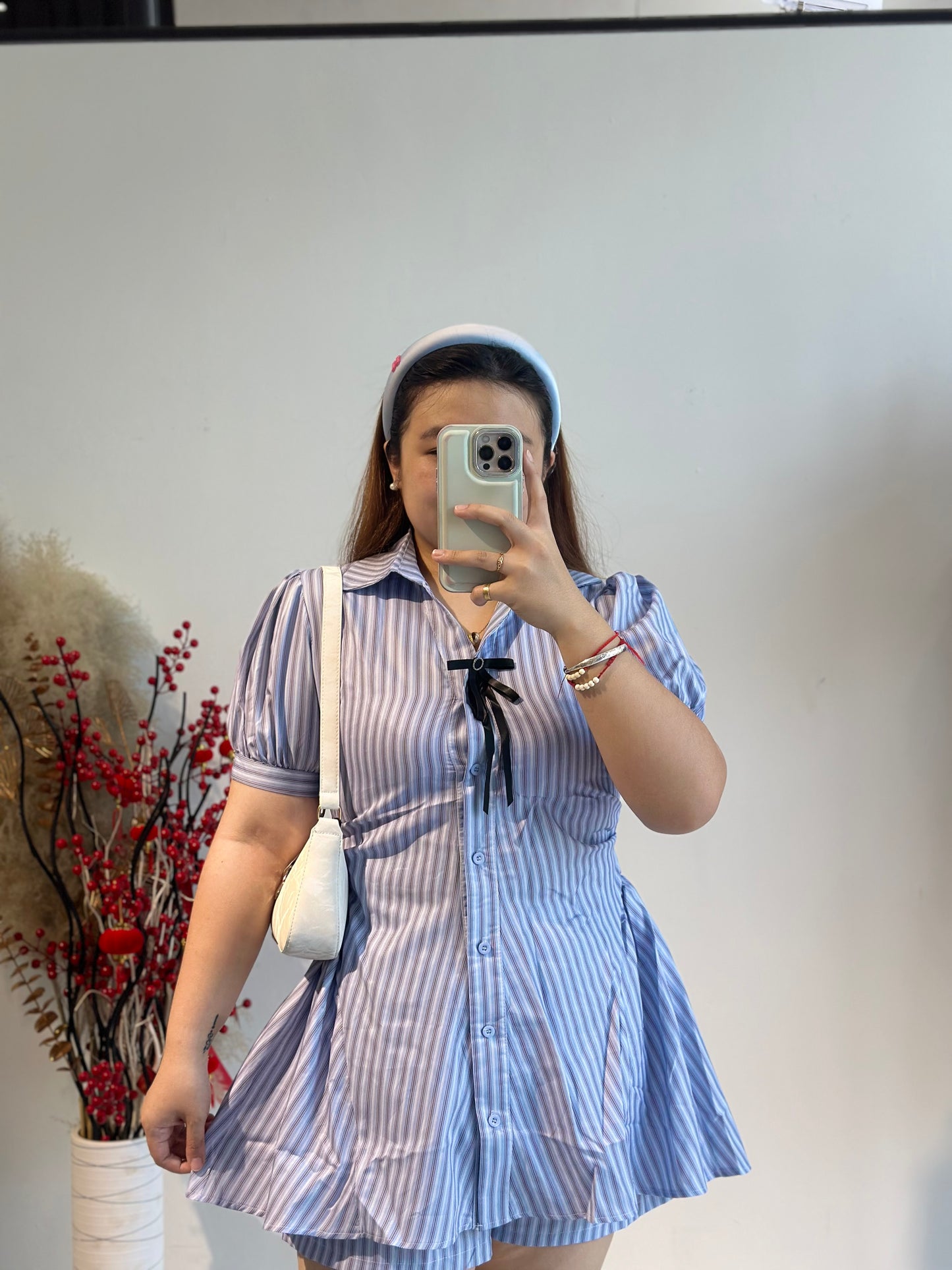 韩系学院风两件套 #DRESS29