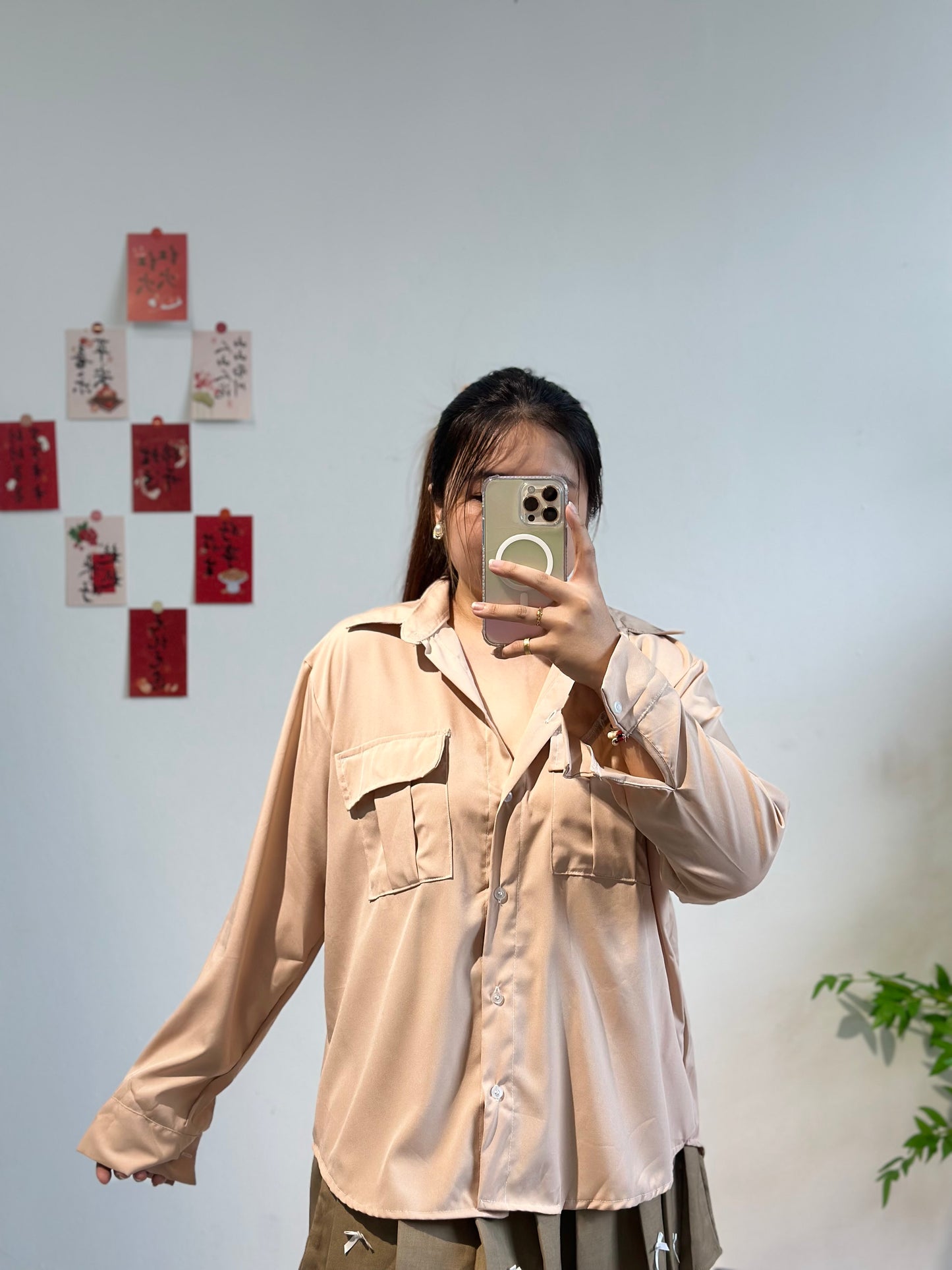 休闲百搭衬衫 #TC135