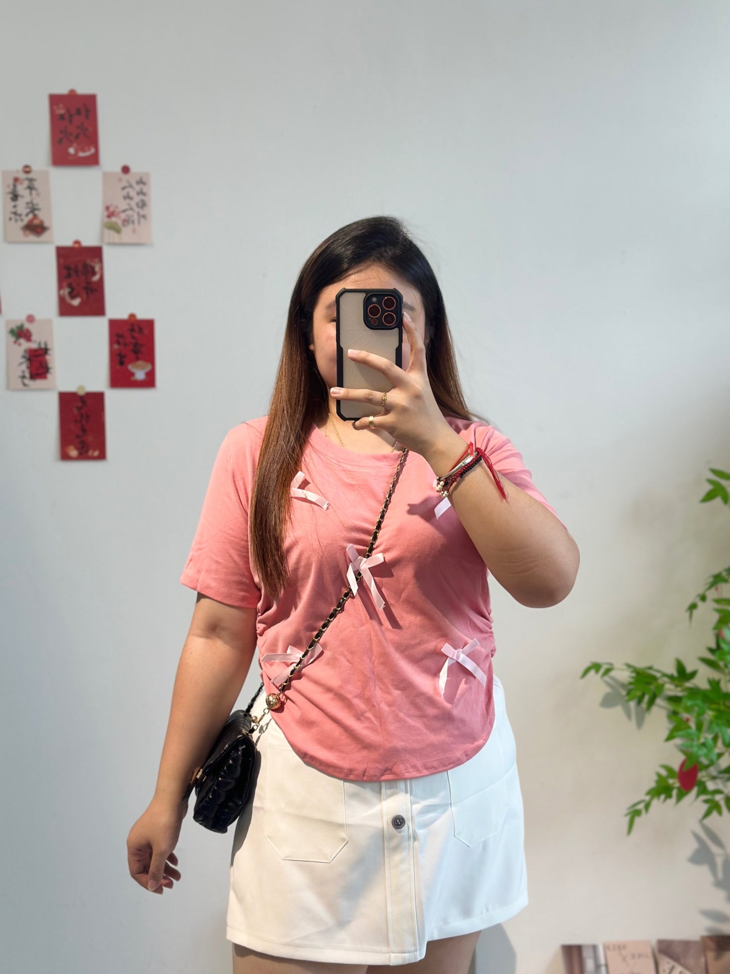 可爱风蝴蝶结上衣 #TC128