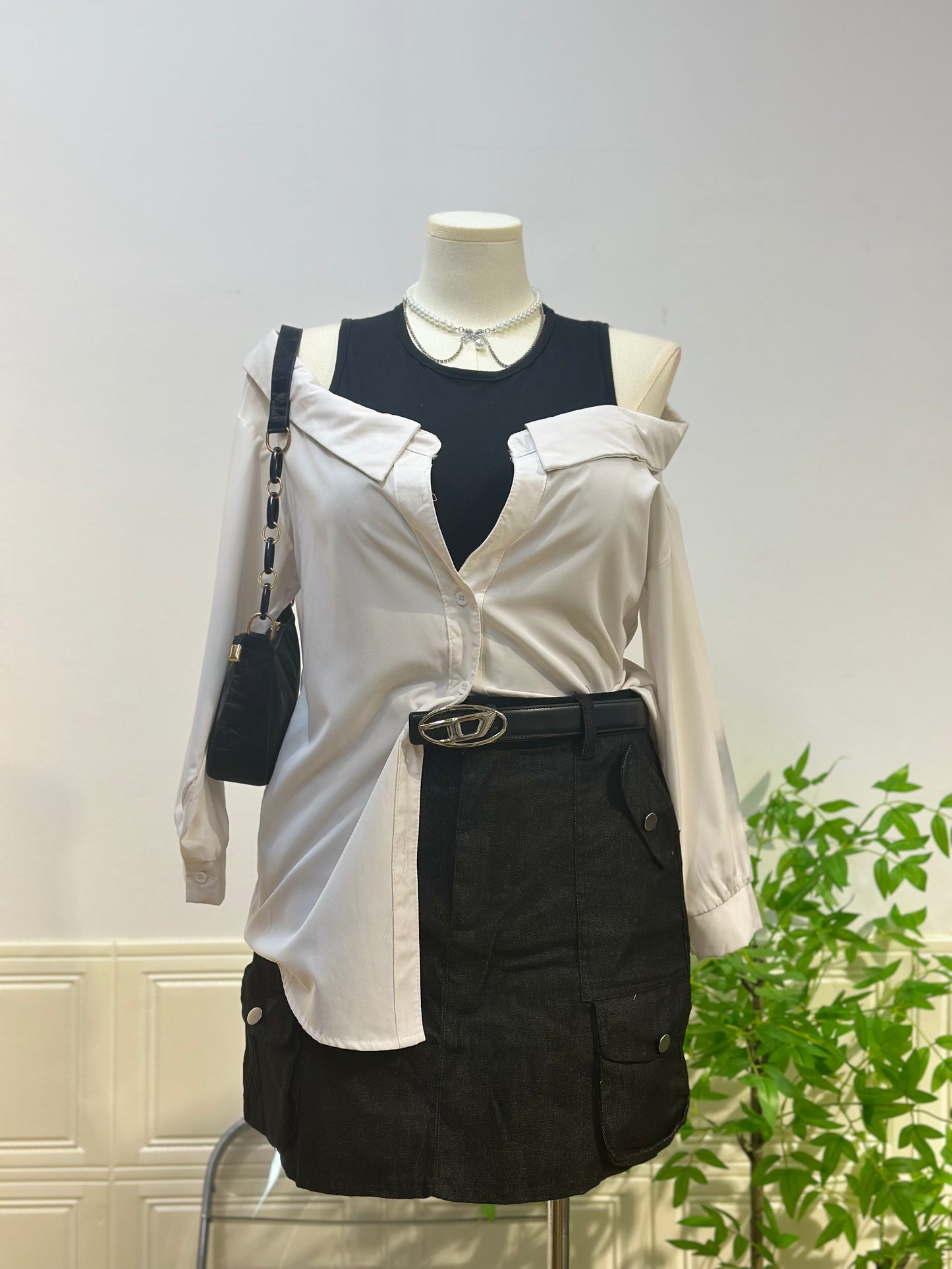 Pocket Utility Skirt #TC263