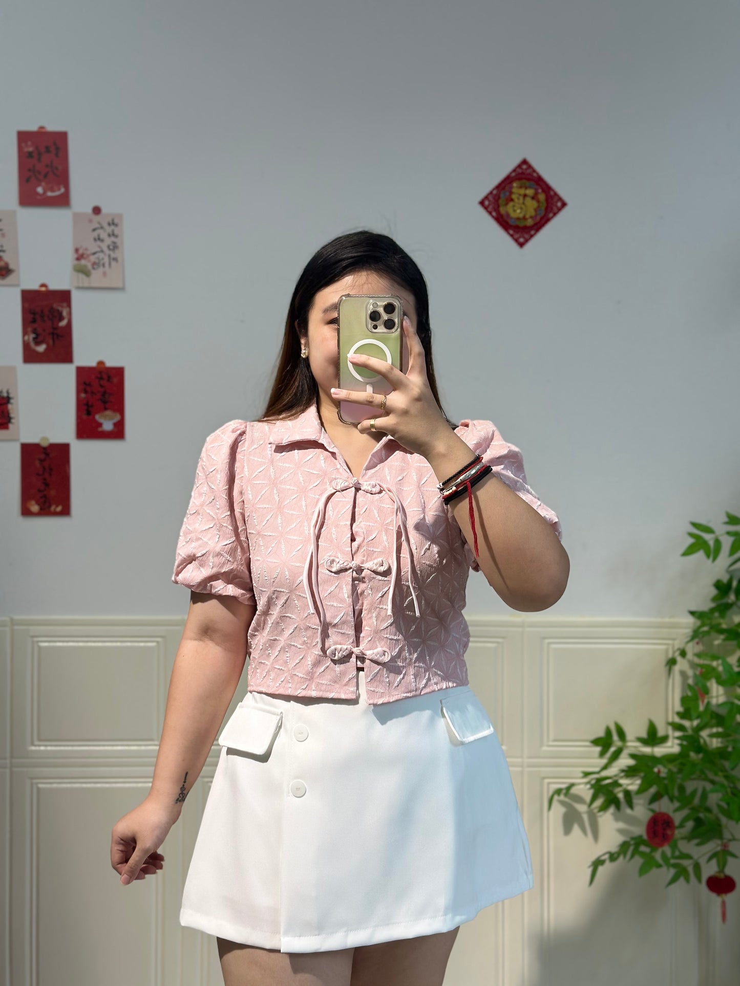 新中式提花盘扣上衣 #TC223