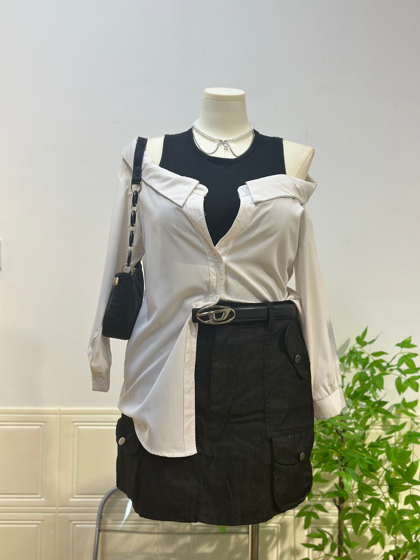 Pocket Utility Skirt #TC263