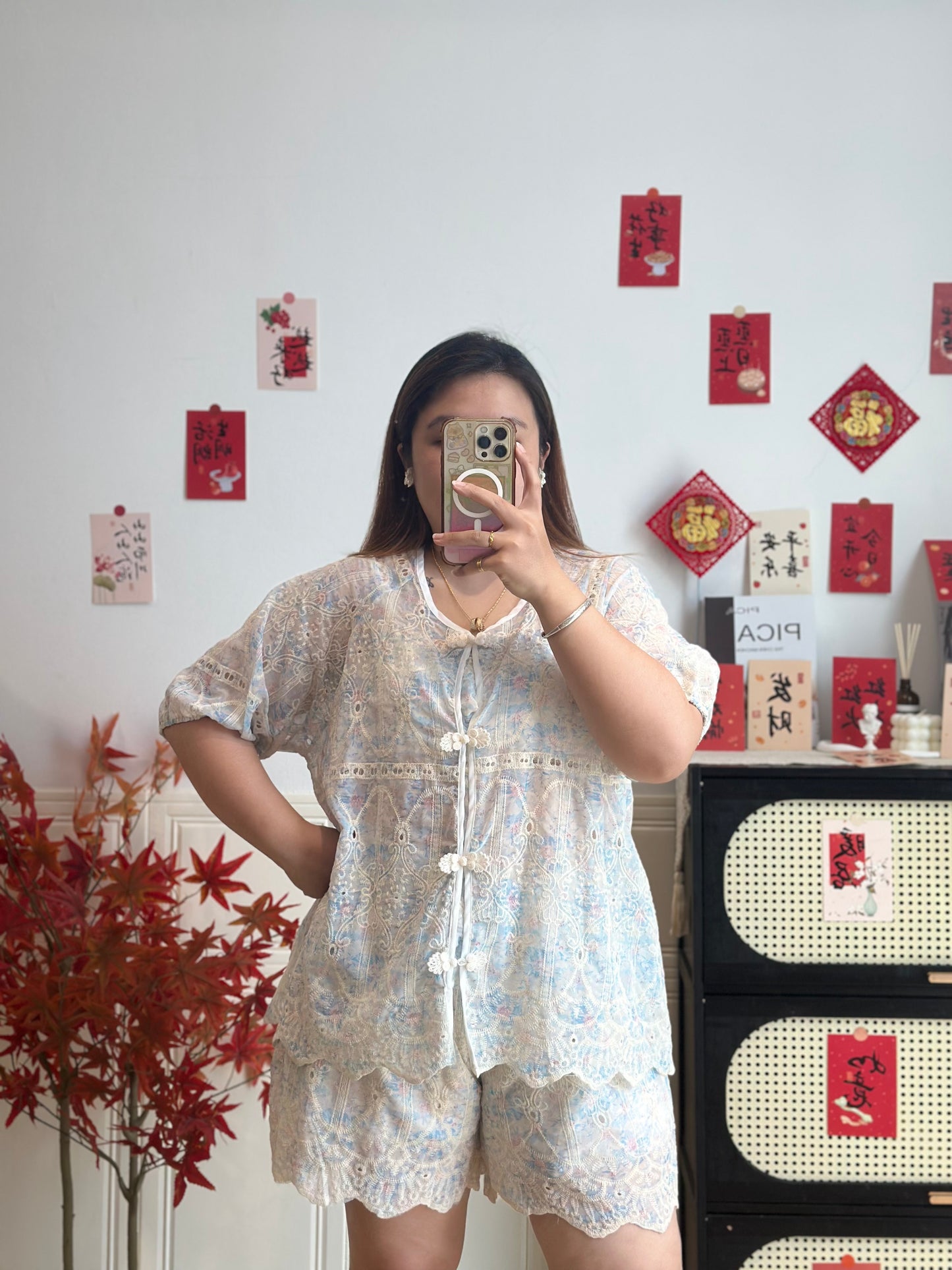 新中式国风慵懒套装 #TC314