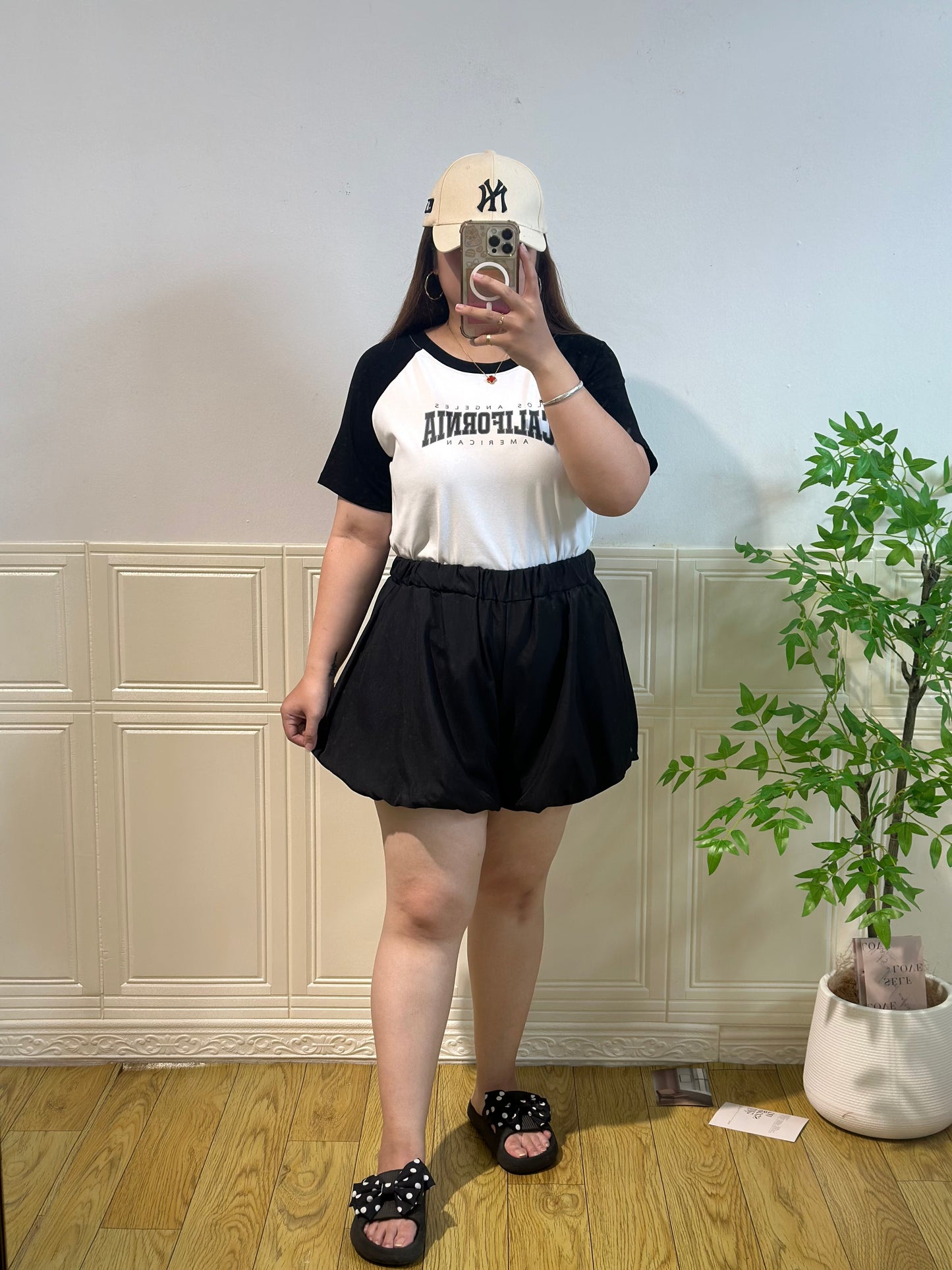 泡泡花苞短裤 #TC269