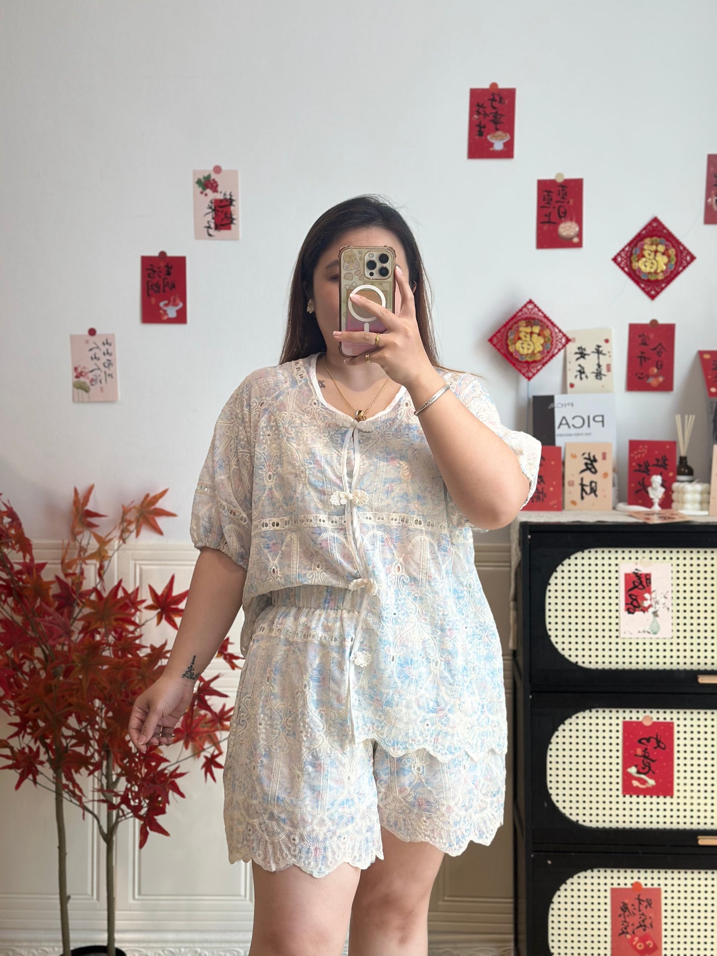 新中式国风慵懒套装 #TC314