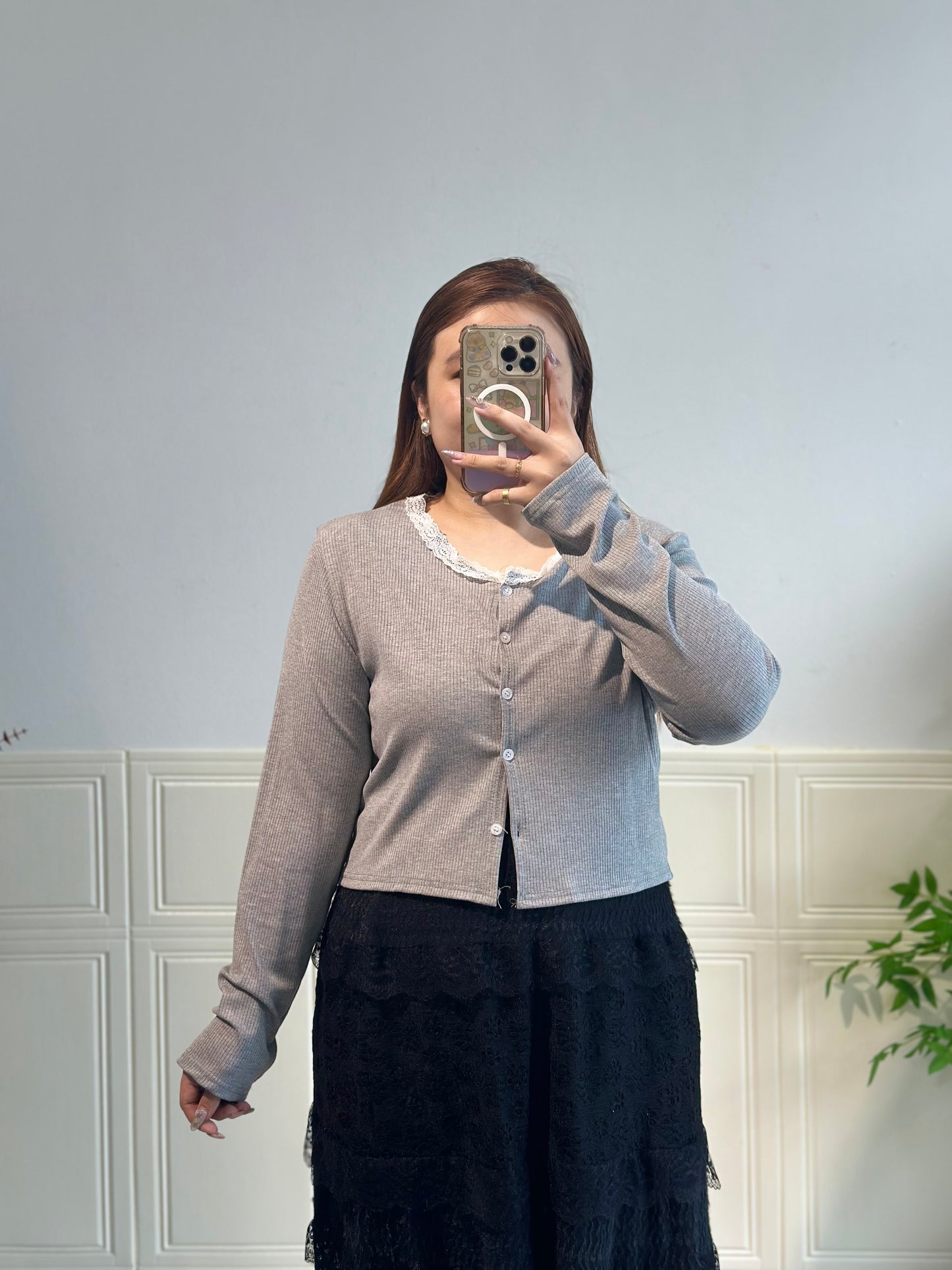 蕾丝花边开衫上衣/外套 #TC242