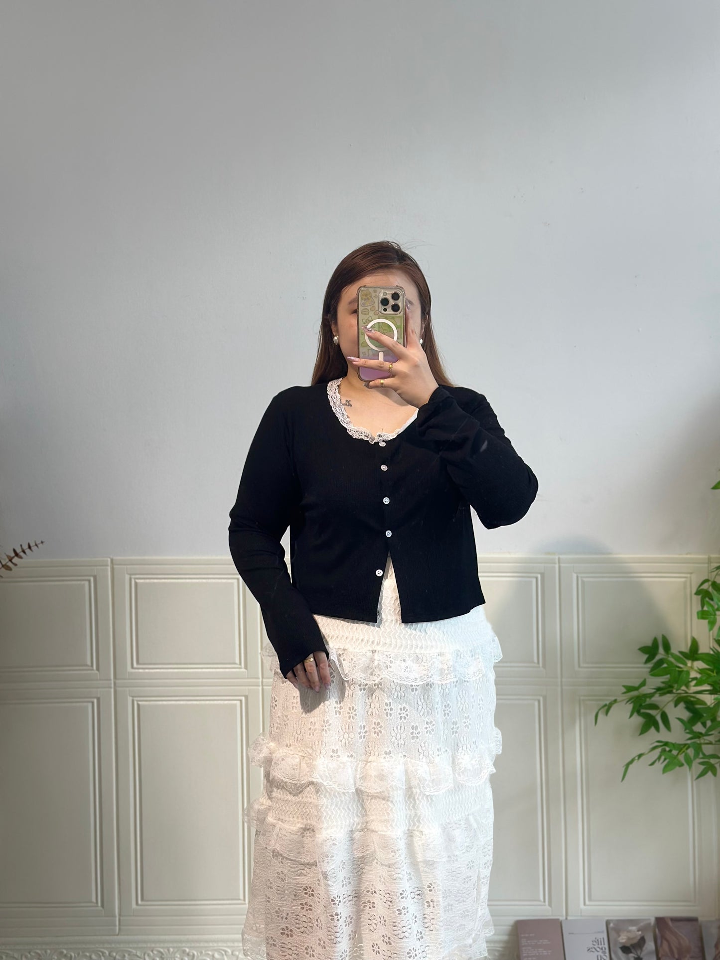 蕾丝花边开衫上衣/外套 #TC242