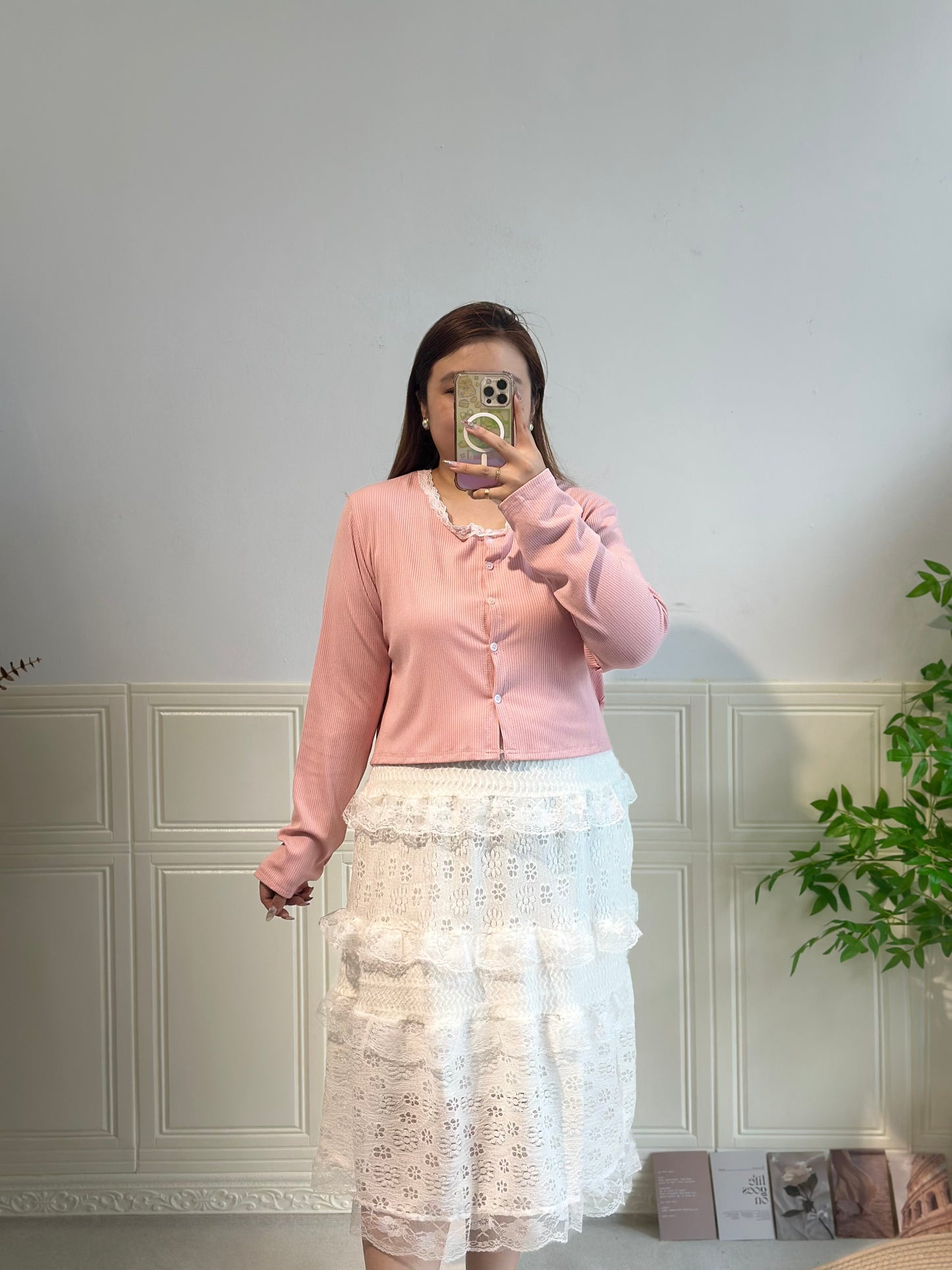 蕾丝花边开衫上衣/外套 #TC242