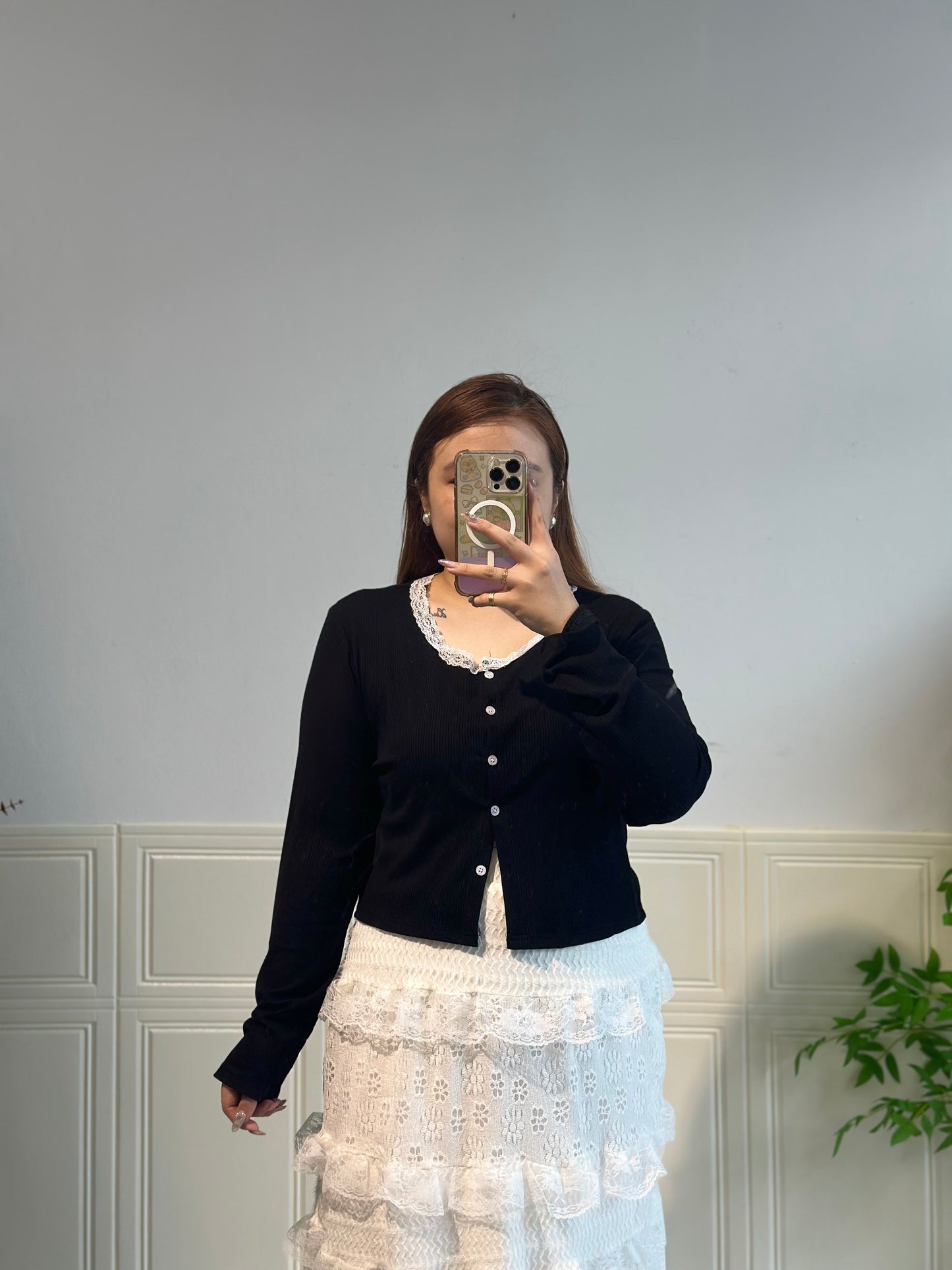 蕾丝花边开衫上衣/外套 #TC242