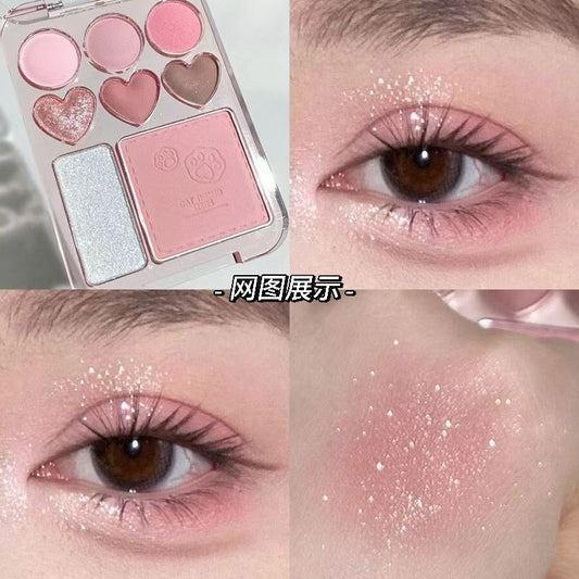 甜心腮红眼影盘 #Z2