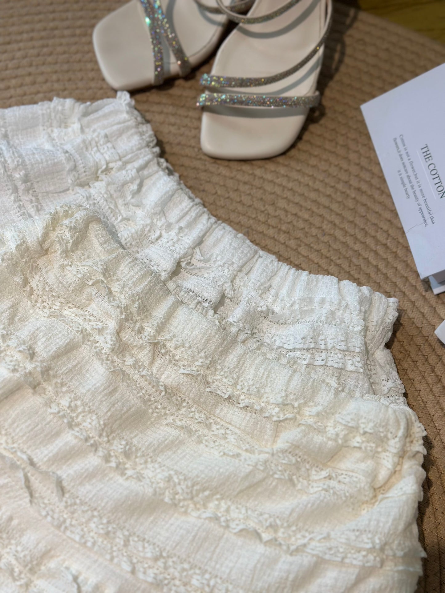 蓬蓬A字半身蛋糕裙 #TC286