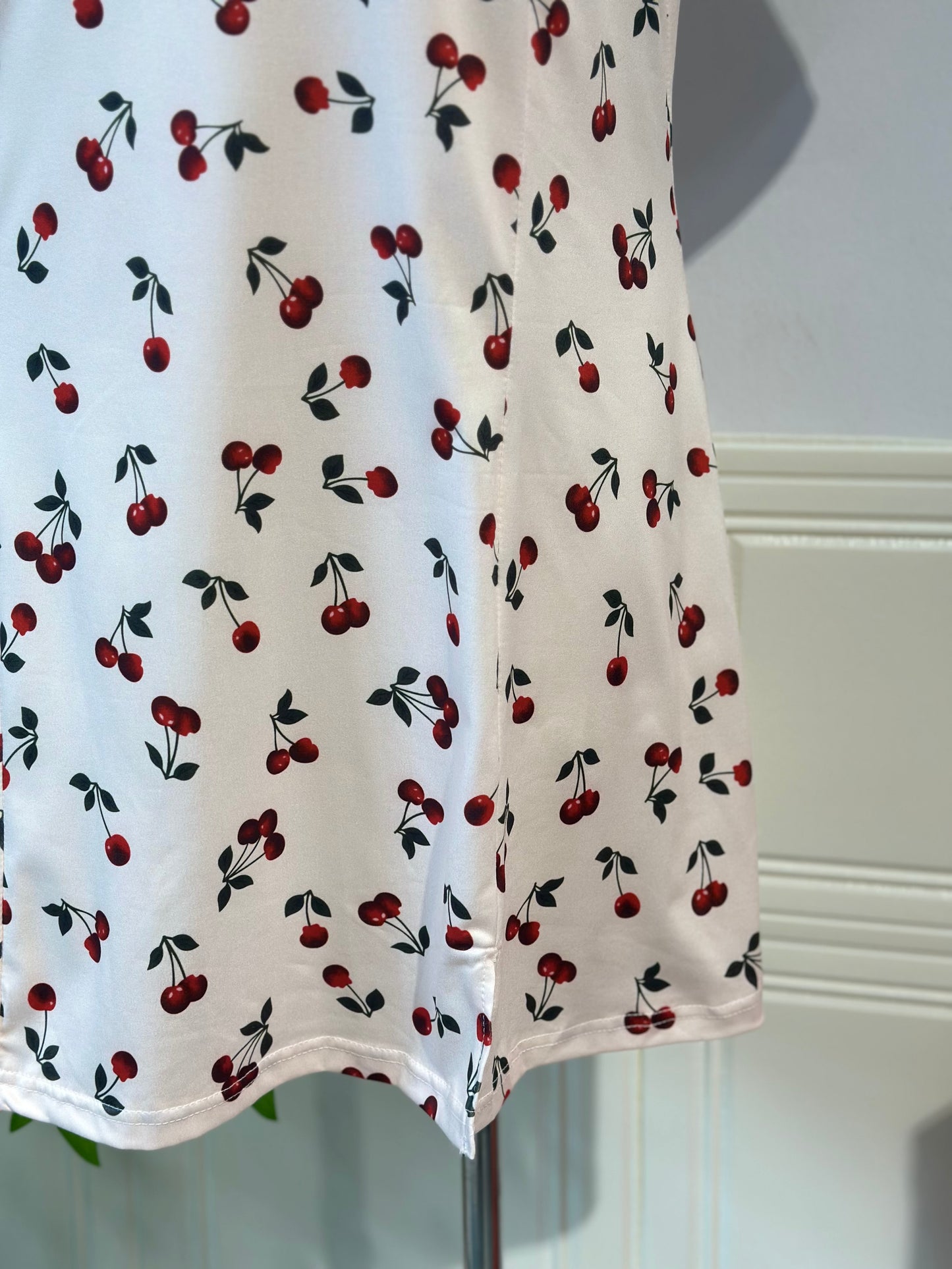 新中式车厘子旗袍 #TC200