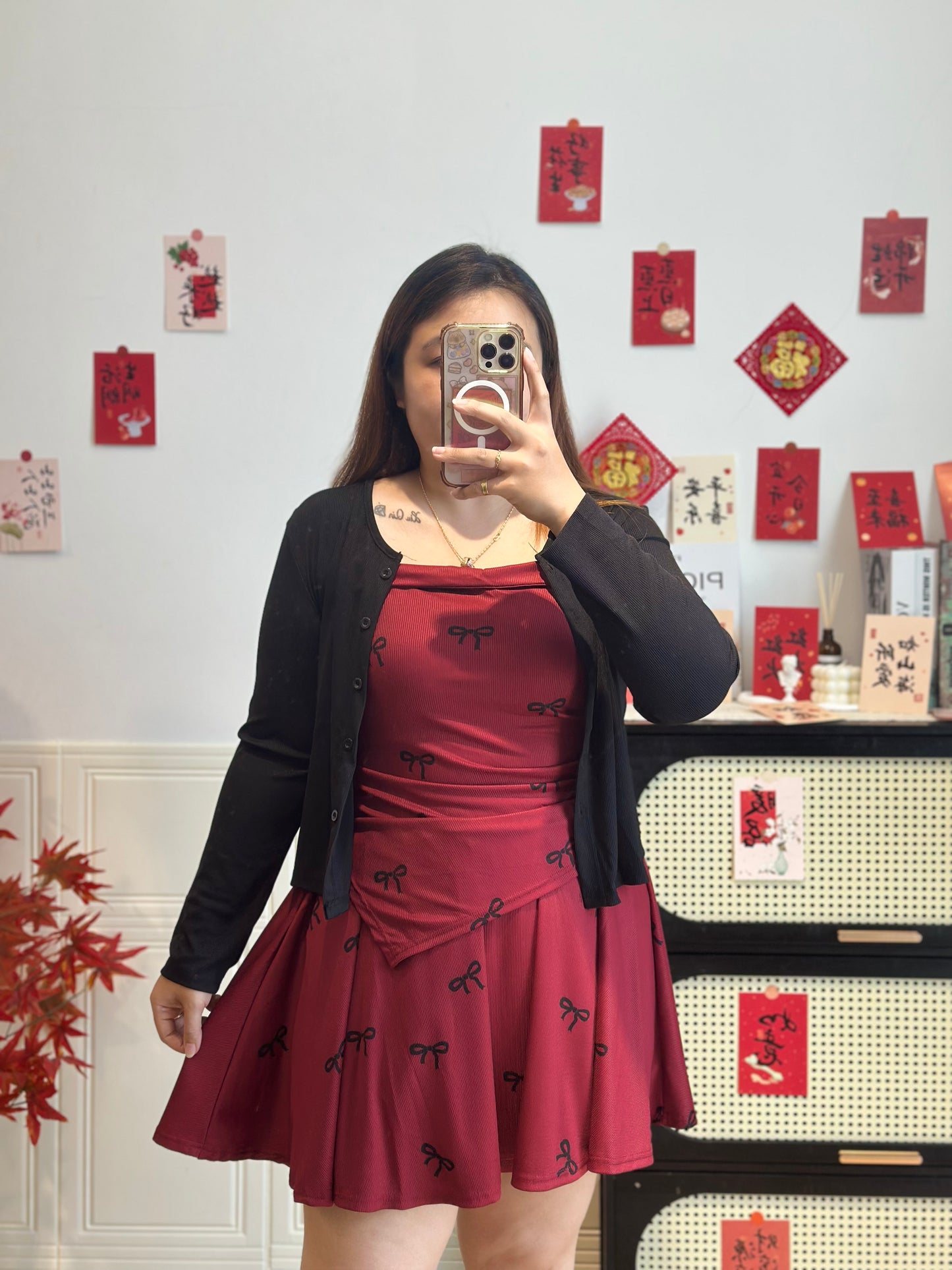 韩系蝴蝶结三件套 #TC311