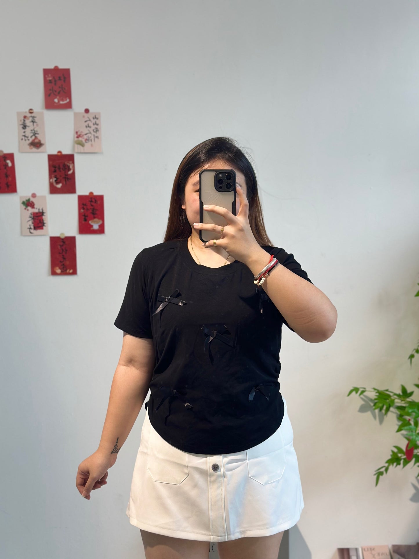 可爱风蝴蝶结上衣 #TC128