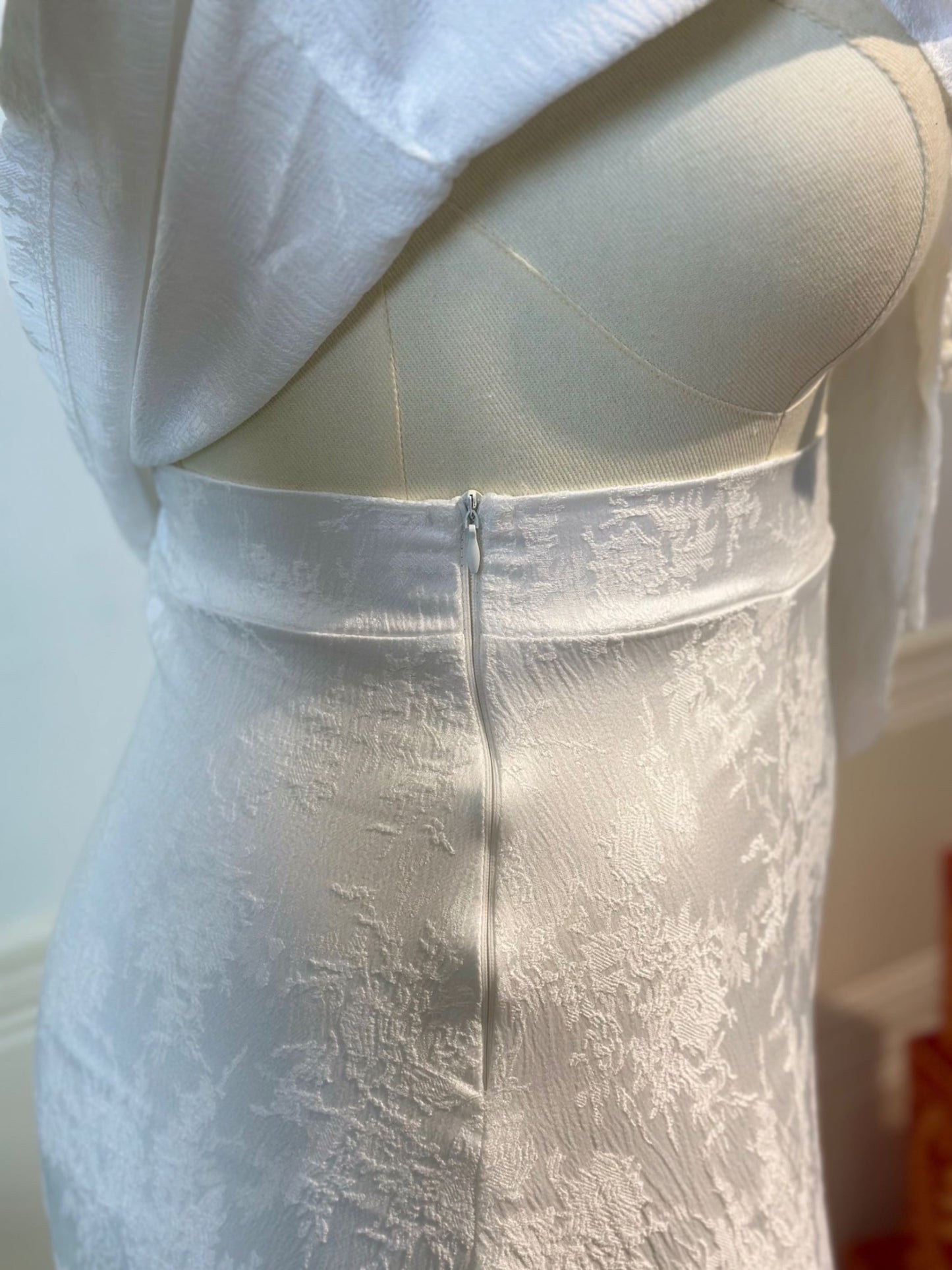 新中式国风提花旗袍两件套 #TC161