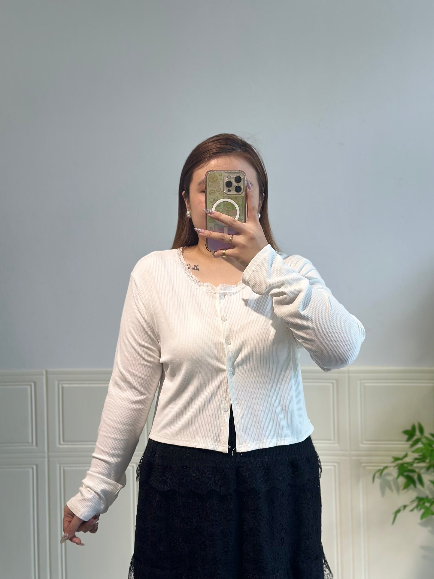 蕾丝花边开衫上衣/外套 #TC242