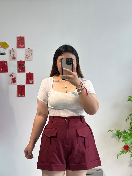 Talents大码工装短裤 #TP06