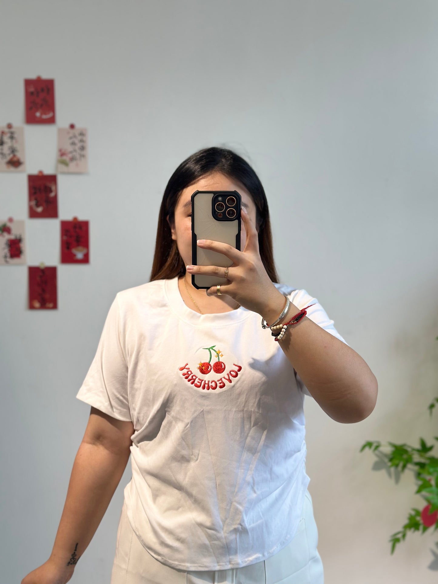 Cherry刺绣T🍒 #TC130