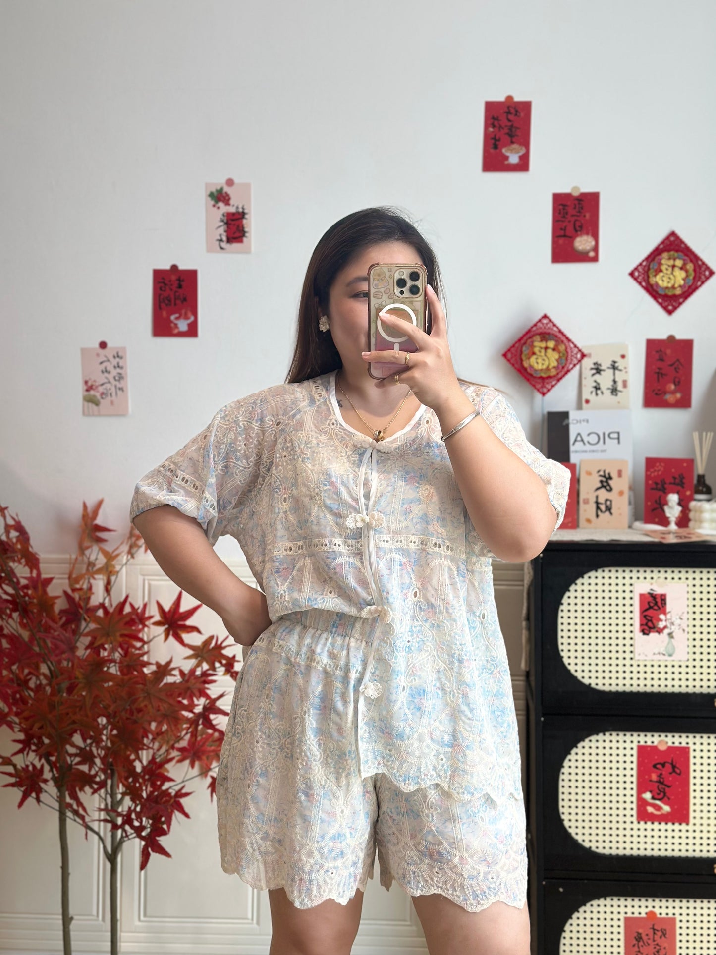 新中式国风慵懒套装 #TC314