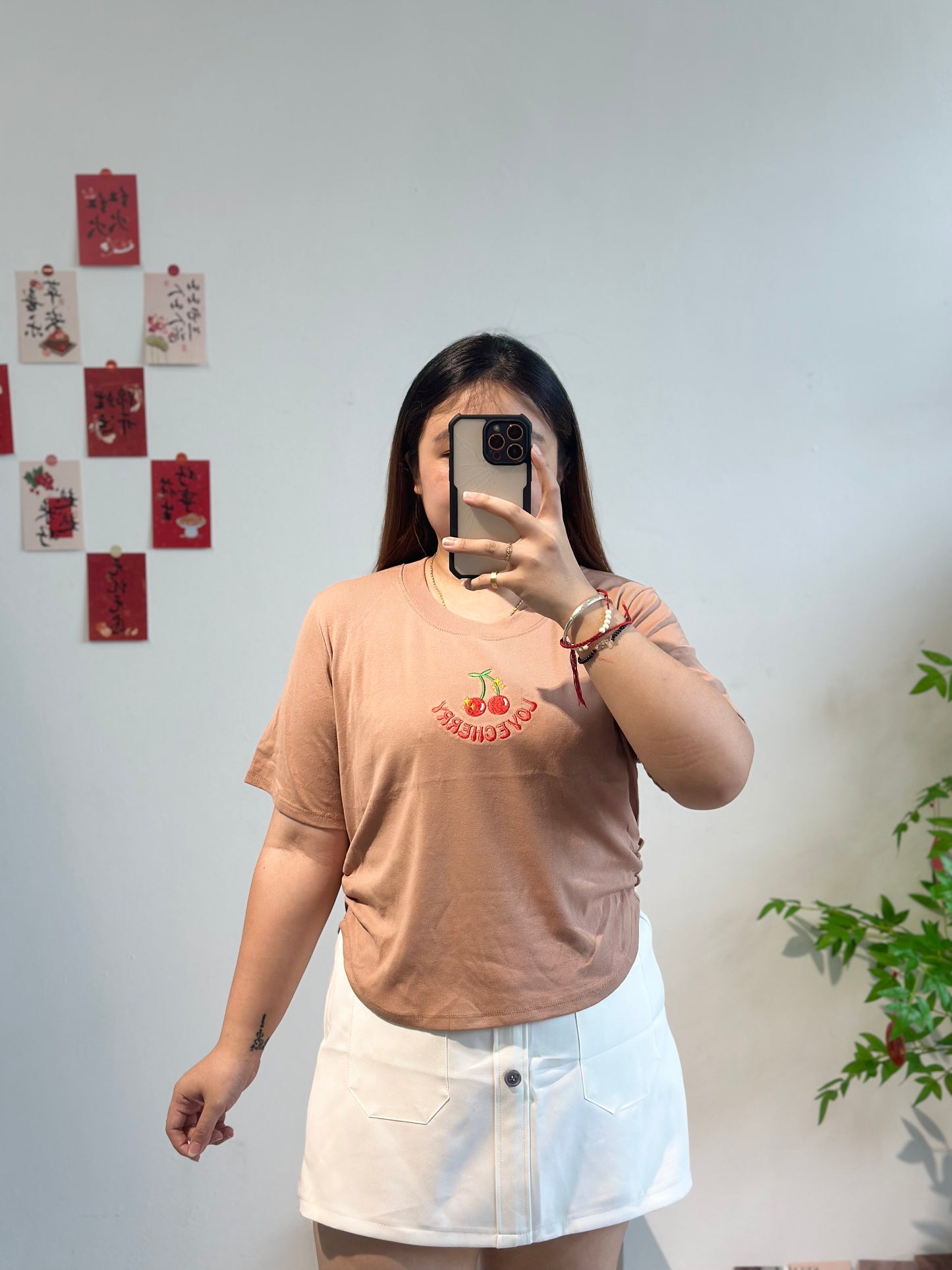 Cherry刺绣T🍒 #TC130