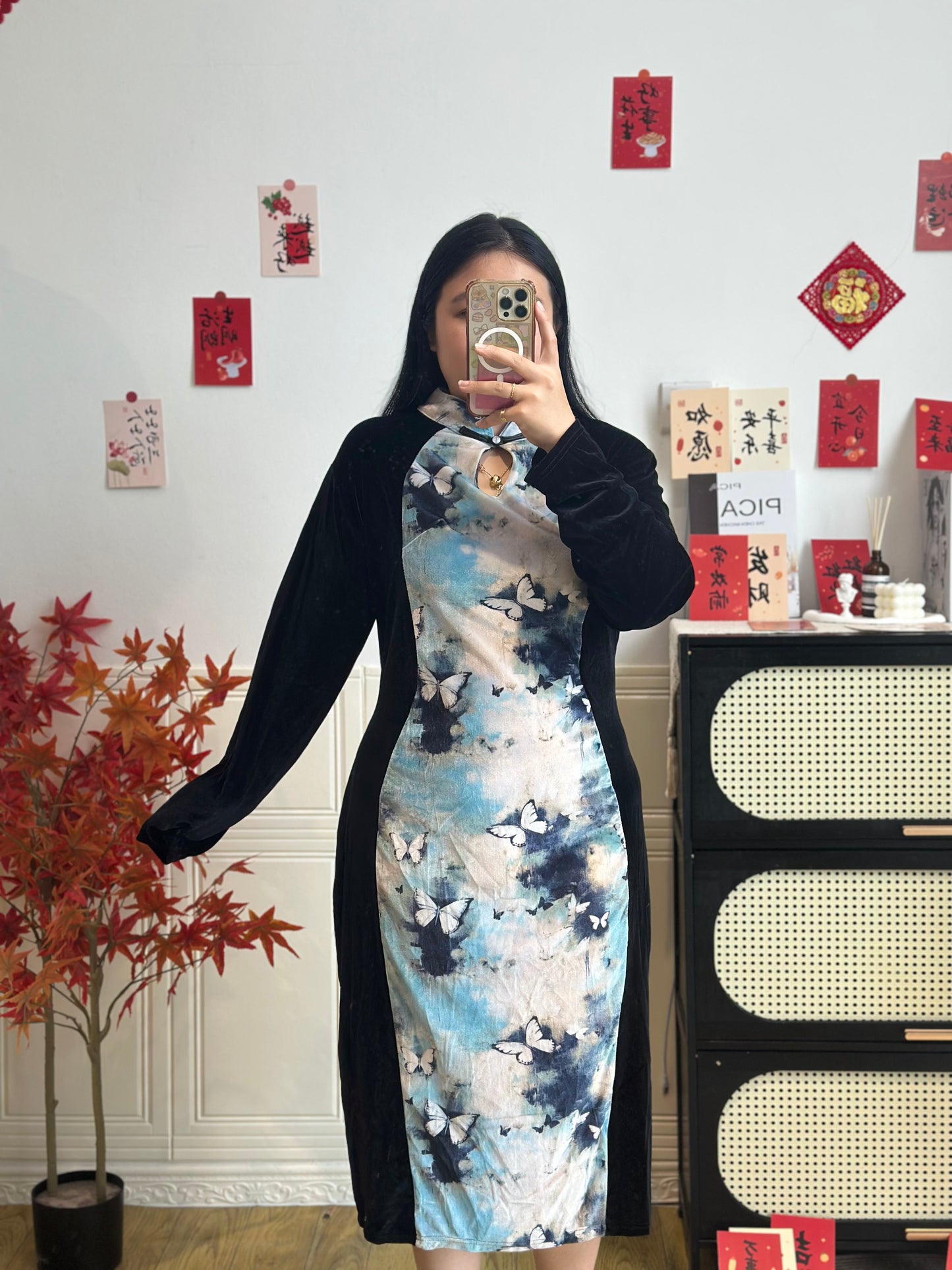 新中式国风旗袍 #TC319