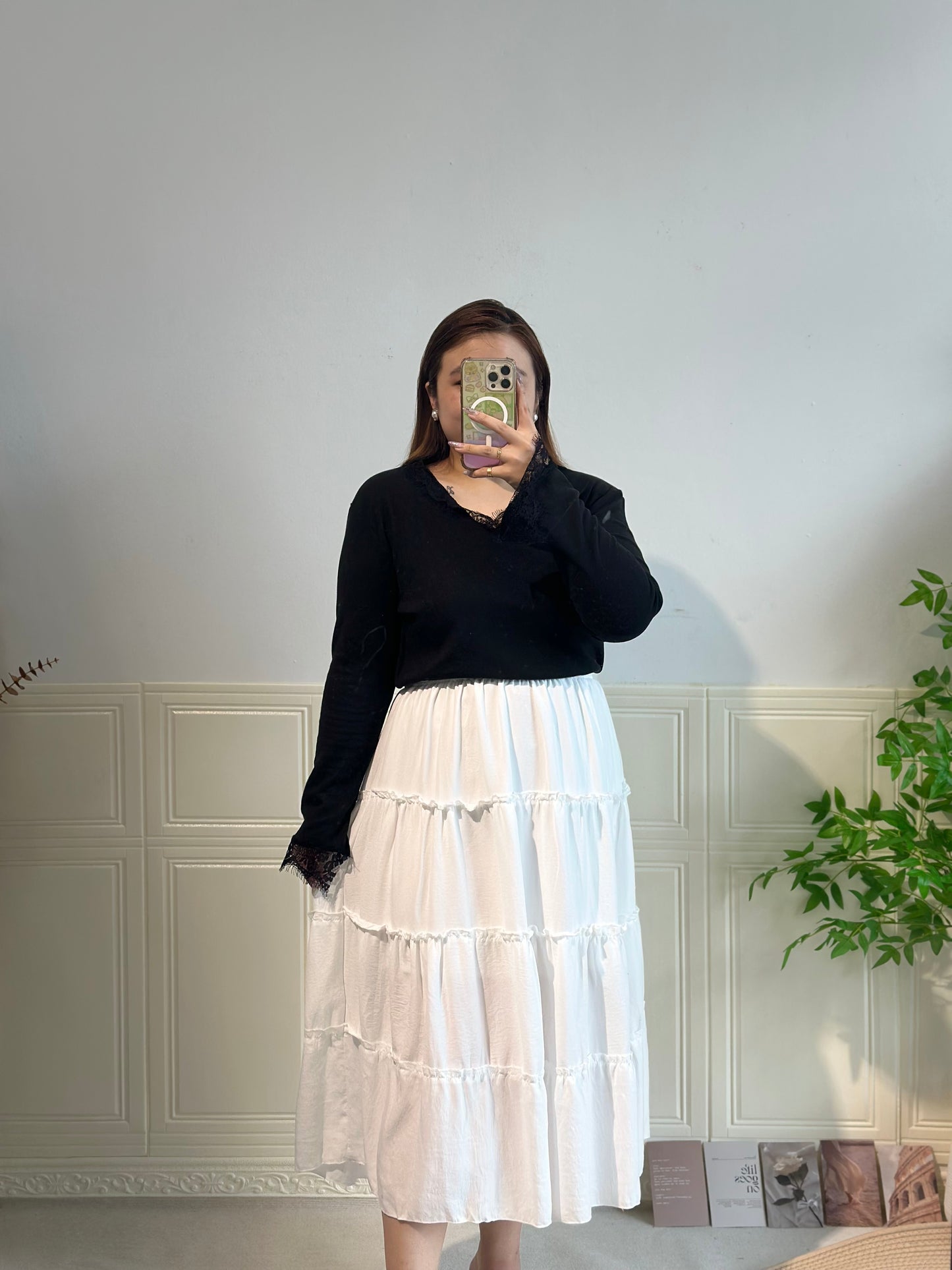 百搭蓬蓬蛋糕半身长裙 #TC248