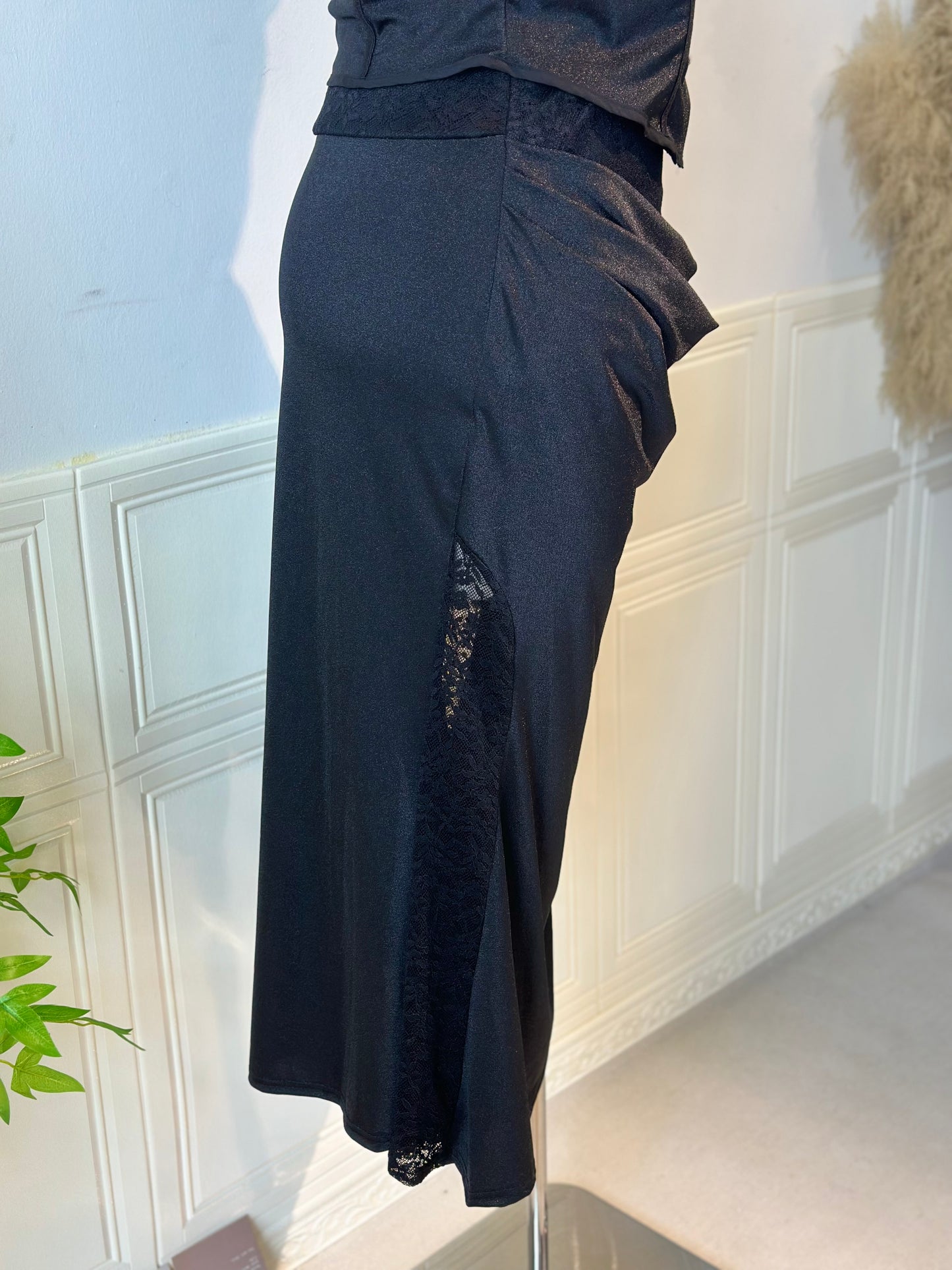 高级蕾丝晚宴装（两件套）#TC250