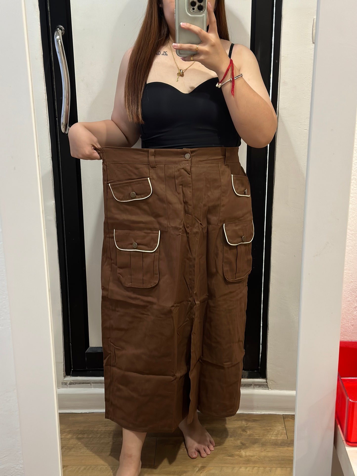 工装半身长裙 #TC105