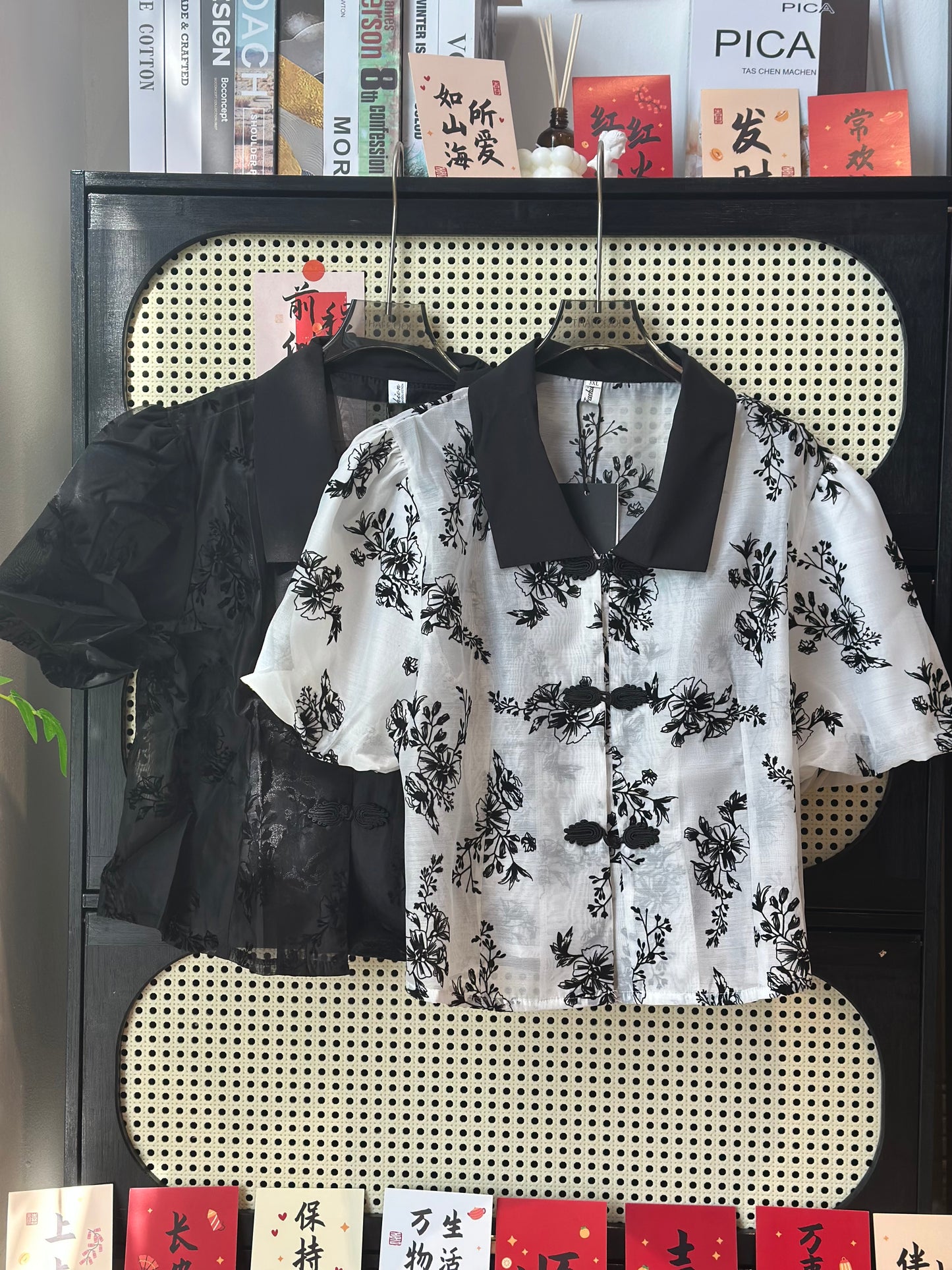 新中式蕾丝上衣 #TC309