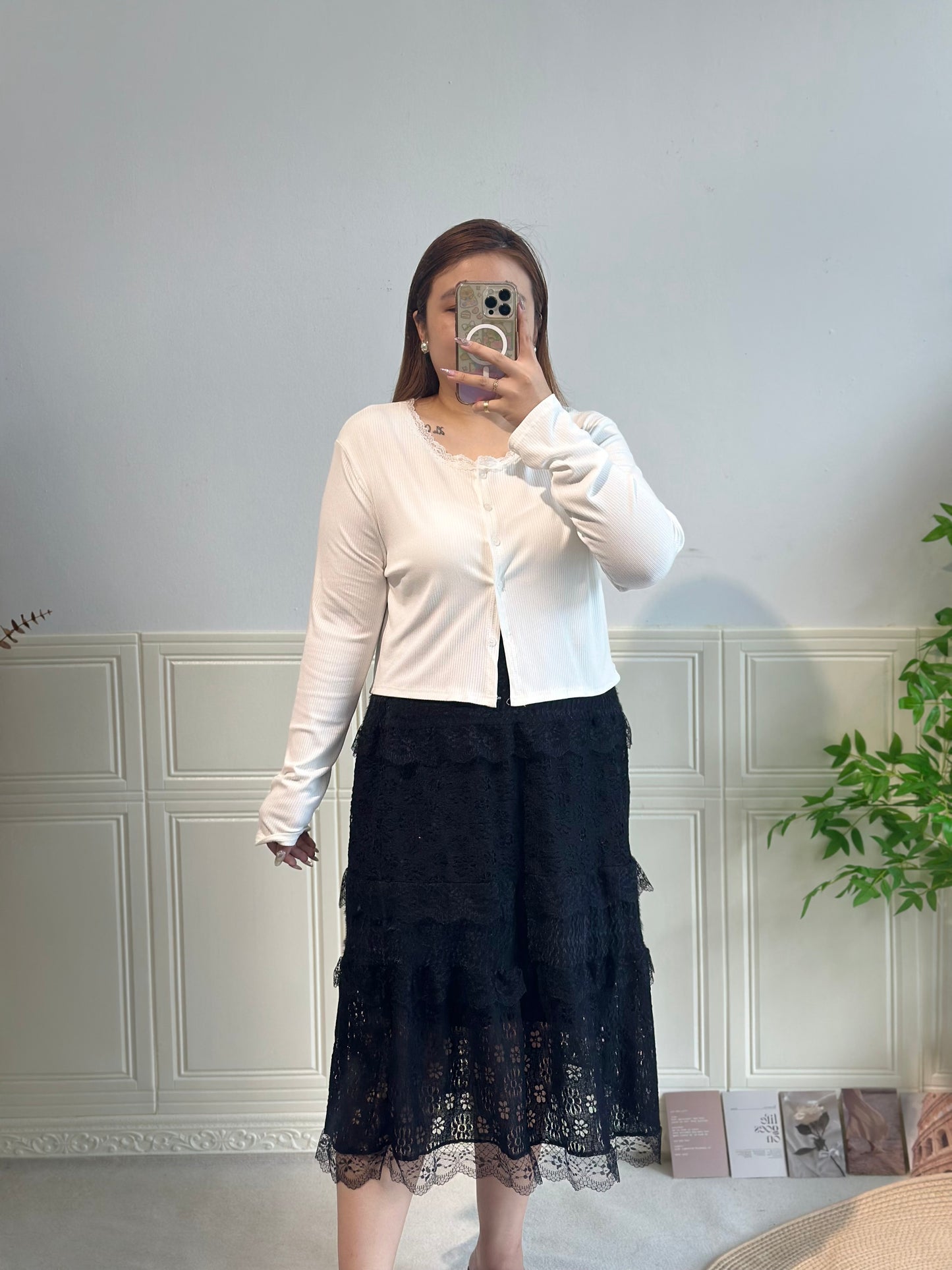 蕾丝花边开衫上衣/外套 #TC242