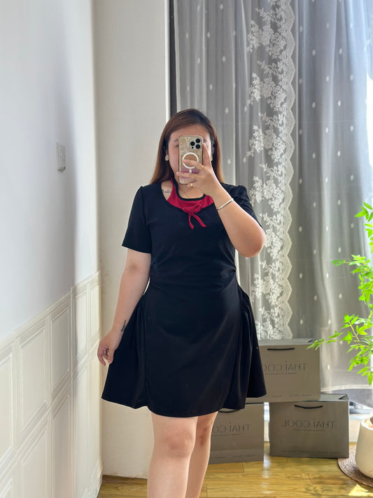 法式收腰连衣裙 #TC272