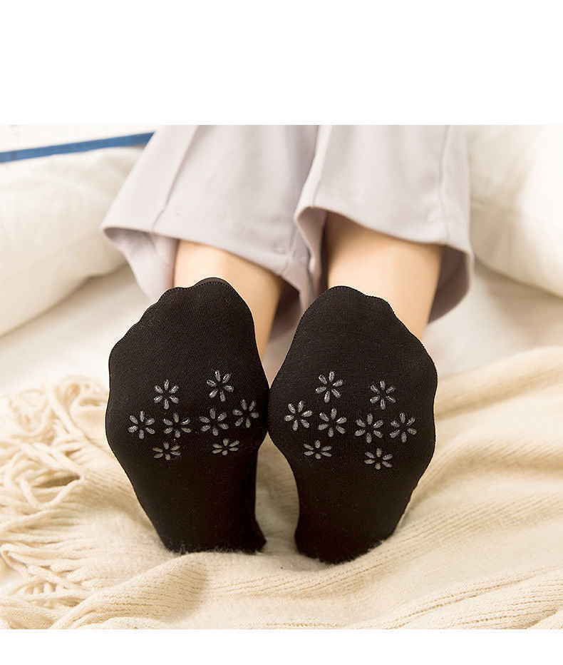 冰丝蕾丝船袜 #C112