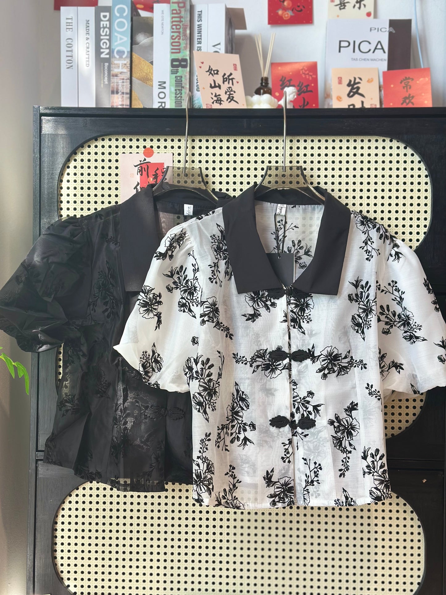 新中式蕾丝上衣 #TC309