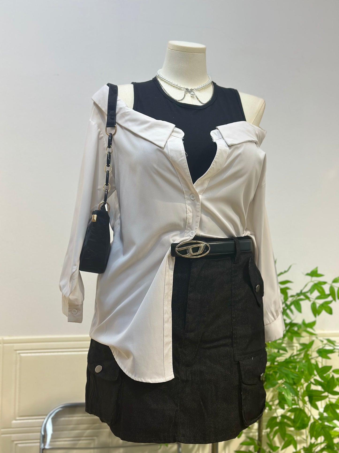 Pocket Utility Skirt #TC263