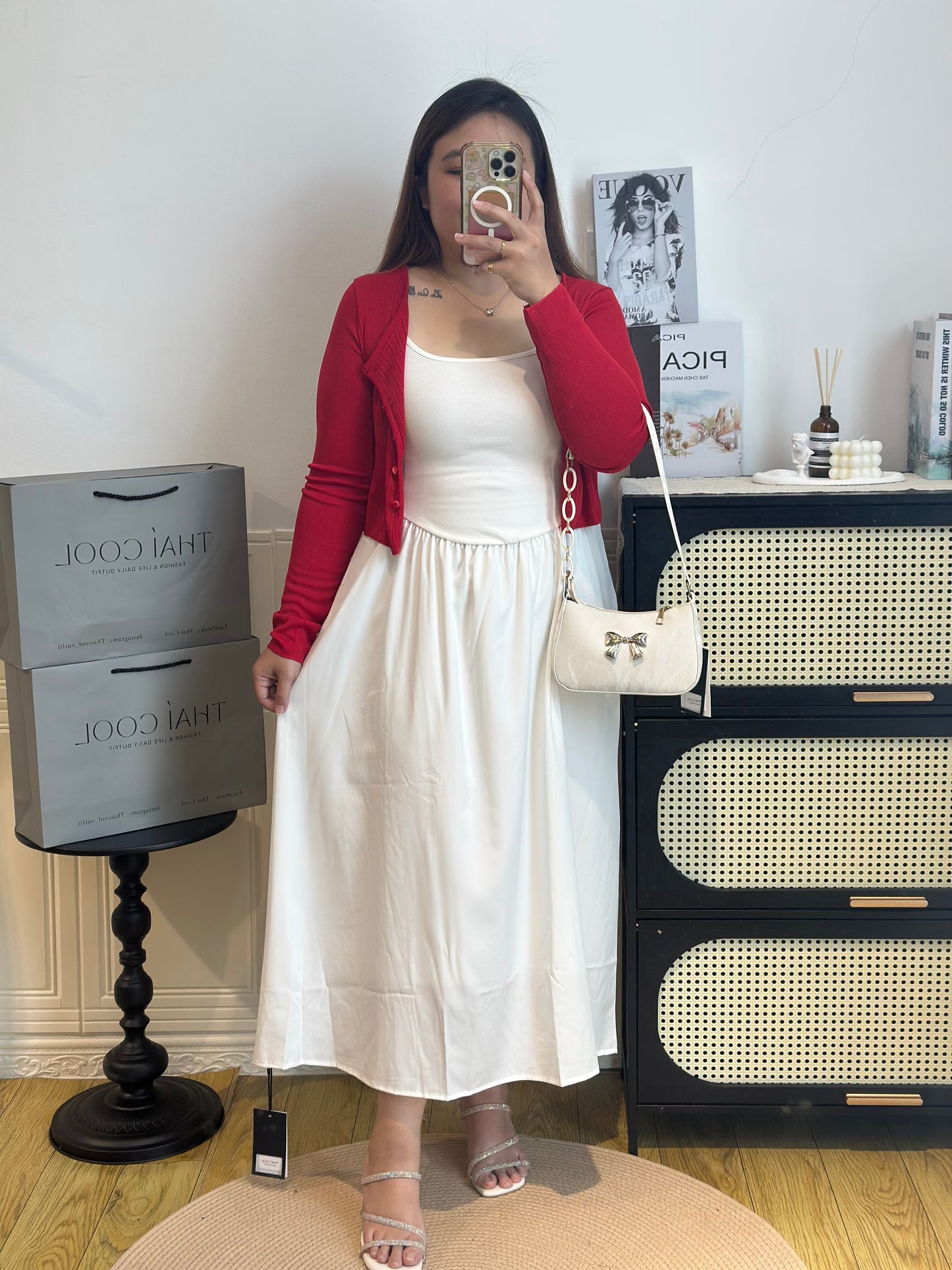 法式气质套装连衣裙 #TC291