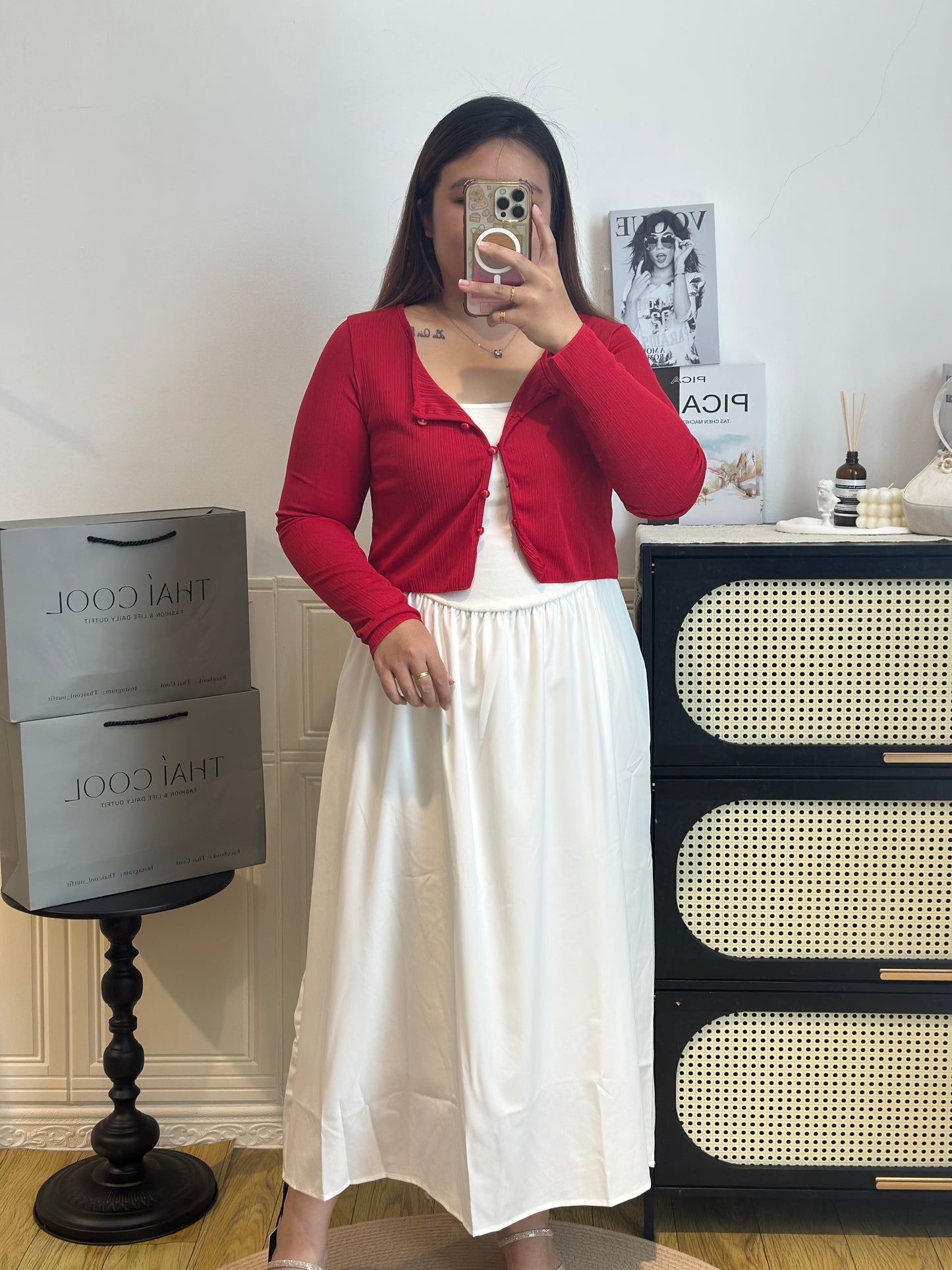 法式气质套装连衣裙 #TC291