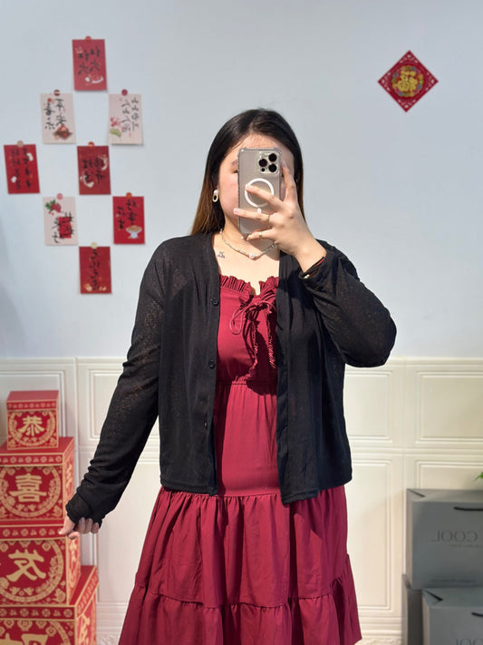 雪纺冰丝开衫外套 #TC170