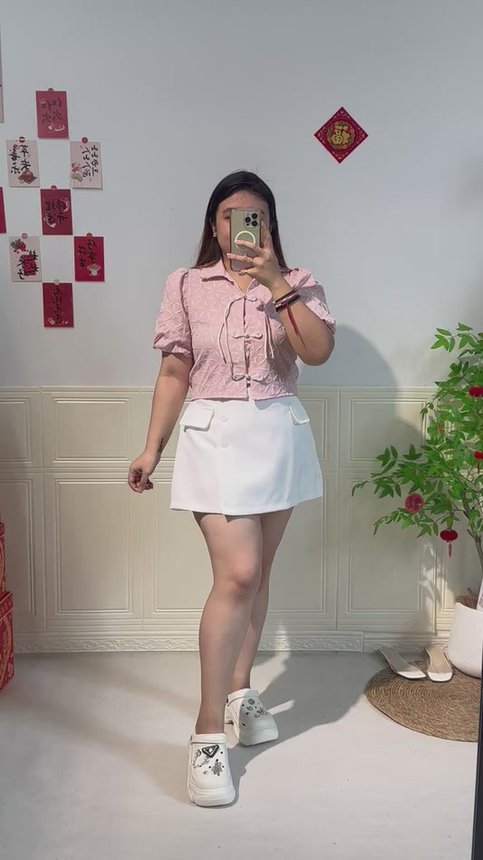 新中式提花盘扣上衣 #TC223